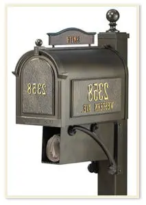 Designer Mailbox with Address Space