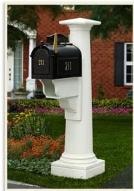 Statesville Mail Post w/ Whitehall Mailbox