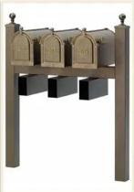 Whitehall Three-Mailbox System